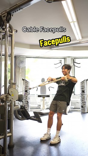 Cable Facepulls for External Rotation - Improve Your Fitness
