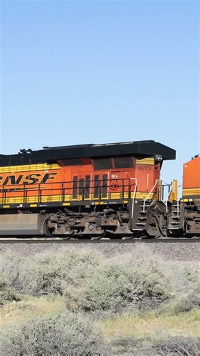 TRAIN SHORTS #01340 / EB BNSF 6279 MP 10.8 CAJON SUB 3-18-2026 #automobile #railroad #railway