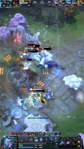 🌧️ Frozen Queen ❄️ Crystal Maiden Rampage!