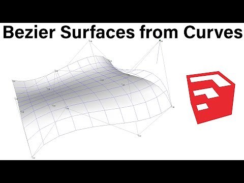 Bezier Surfaces from Curves - Plugin for SketchUp