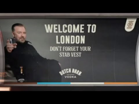 ‘Anti-woke’ Ricky Gervais’ billboards on knife crime rejected
