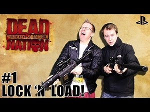Let's Play Dead Nation: Apocalypse Edition on PS4: Episode one - Lock and Load (1080p gameplay)
