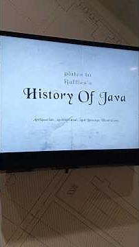 History Of Java, documentary video in Museum Gedung Sate Bandung #explorebandung #historyofjava