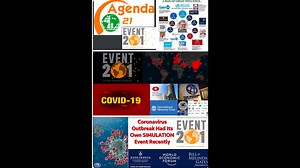 EVENT 201 - PANDAMIC a planned event, watch this side-by-side comparison of Reality vs. Simulation