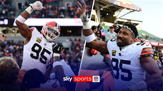NFL: Cleveland Browns star Myles Garrett traded to Los Angeles Rams as Odell Beckham Jr. makes sensational New York Giants return