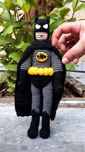 crochet batman #crochetprojects #crochet #art