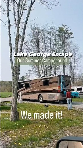 RV Motorhome Trip to Lake George