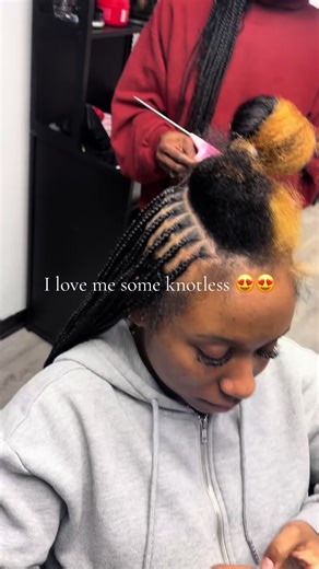 Can never go wrong 🥰 #fyp #knotlessbraids #2026 #hair | Knotless