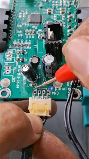 Soldering the socket from the PCB module#desoldering #socket #housing #unplug