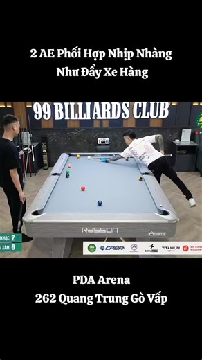 PDA Arena: Phối Hợp Nhịp Nhàng Trong Billiards