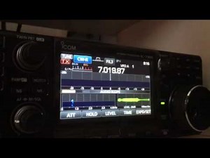 Icom IC-7300 CW Features