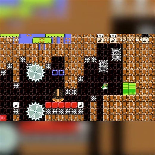 ★【Kirby】 ♪新世界をかけぬけて♪ ⌒Keep Run⌒★ [the new world] by ♪SLAM_GOOB #shorts 🍄Super Mario Maker 2 #dqe