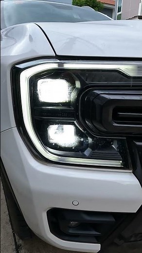 Matrix headlights 2023 Ford Ranger Wildtrak