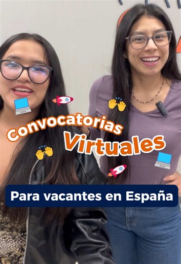 🔴 ¡Convocatoria virtual para vacantes en España! 👀🇪🇸 👉 Convocatoria dirigida principalmente a perfiles de Perú 🇵🇪 👉 Estaremos evaluando perfiles con experiencia en: ⚙️ Operador CNC 🏭 Electromecánico de Vehículos Pesados 🚛 Chapista y/o Planchador 🚚 Conductor de Tráiler A3C (fecha de expedición de licencia antes de 2009) 🙌 Durante la sesión podrás conocer más sobre las vacantes, resolver tus dudas y conocer los siguientes pasos del proceso. 📲 Escríbenos por WhatsApp al 943 154 635 par
