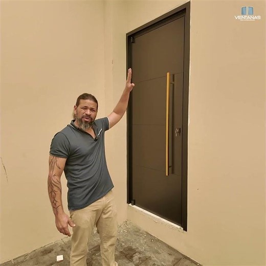 La mejor opción para puertas en exteriores ☀️🚪