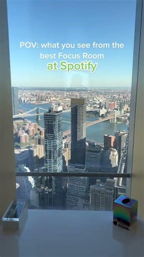 Do you wanna work from this Focus Room? #spotify #manhattan... #Shorts #dima.osadchy