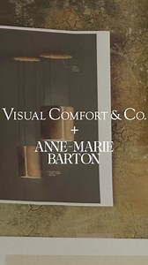 Designer @annemariebarton’s debut lighting collection for Visual Comfort showcases the essence of touch and soul, beautifully blending classical roots with contemporary expression. Renowned for her signature “organic-modern” style, Anne-Marie uses warm, authentic finishes to tell stories through texture and bring a tangible sense of the outdoors into the home. | Visual Comfort | Facebook
