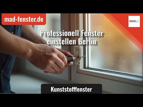 Professionell Fenster einstellen Berlin | MAD-Fenster.de