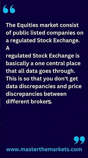 What is the Equities Market? - Part 1