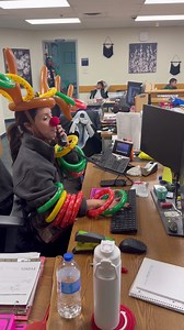 Our Reindeer is helping us get things done at PVE. | Parkview Elementary School