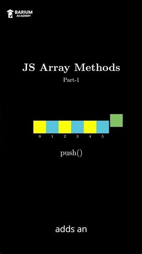 JS array Method #javascript #array #coding #programming