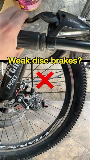 Learn how to adjust mechanical disc brakes Fast, simple, no special tools #BikeRepair #discbrakes