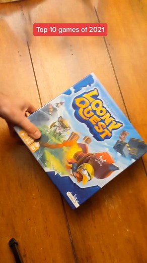 Top 10 Board Games of 2021: Looney Quest Review