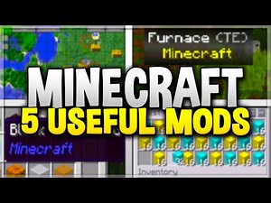 5 USEFUL MINECRAFT MODS! - Top Minecraft Mods for 1.12