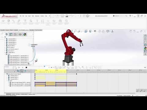 SOLIDWORKS Motion - Tips for Robots in Motion Simulation