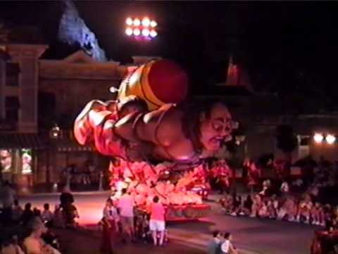 The Mulan Parade at Disneyland 1998