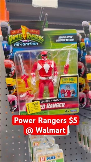 Power Rangers Re-Ignite Series $5 Clearance at Walmart ⚡👀