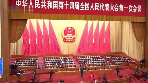 现场回顾｜十四届全国人大一次会议第四次全体会议