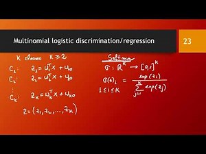 Multinomial logistic regression