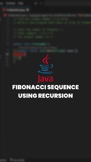 Java fibonacci sequence #java #cpe #creatorsearchinsights #javaprogramming #computerengineering