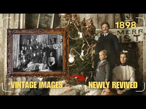 A Vintage Christmas: Heartwarming Festive Memories / HD Colorized Photographs