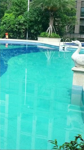 Public swimming pool with swimming pool filter & shower system.👍👍