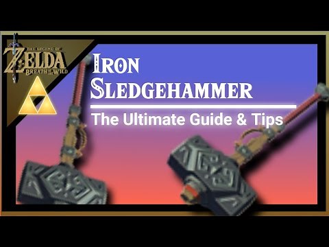 Easy Farming Iron sledgehammer locations - Zelda: Breath of The Wild