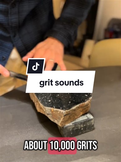 Exploring Grit Sounds of Sharpening Stones