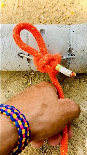 Practical knot to tie #shorts #youtubeshorts #knot #skills