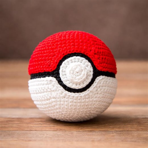 Pokeball Crochet Pattern PDF | Cute Amigurumi Gaming Ball Plush | Beginner Friendly Round Toy | Instant Digital Download | Crochet Ball - Etsy Australia