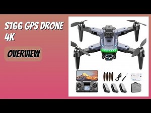 REVIEW (2025): S166 GPS Drone 4K. Features