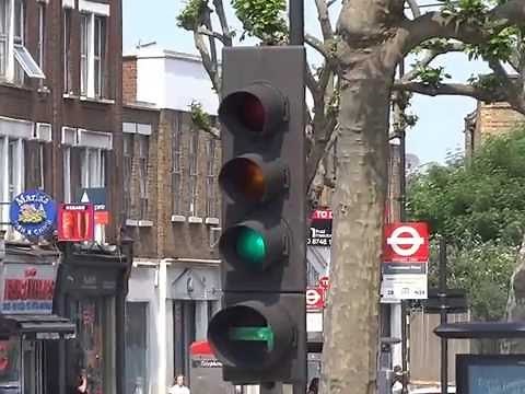 British Traffic Lights 10 (By the Bridge)