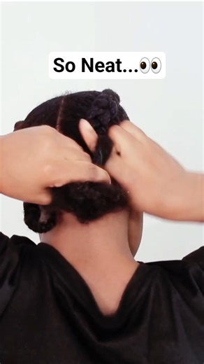 Watch how neat these cornrows turn out 👀 #hairstyles