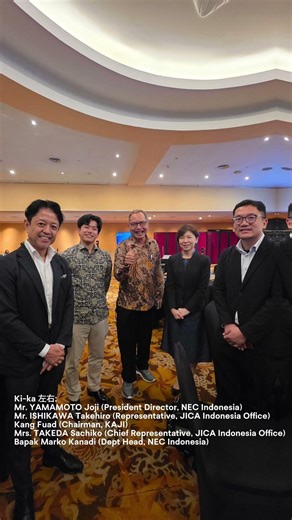 【KAJI-kai】Indonesia-Japan Policy Research Forum for Asia by LPEM FEB UI @Borobudur Hotel#shortvideo