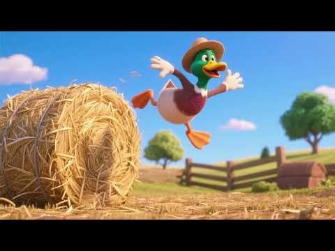 Farmer Duck’s Hay Bale Jump — A Fun Farm Adventure Song for Kids!