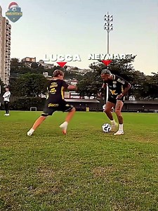 NEYMAR VS LUCCA 😂 #neymar #edit #santos #football #shorts #lucca #futebol #futebolbrasileiro