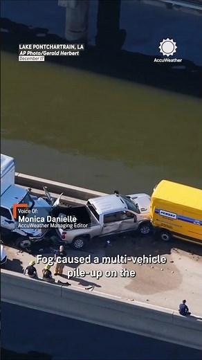 50 Cars Pile Up in Fog on World's Longest Bridge Near New Orleans