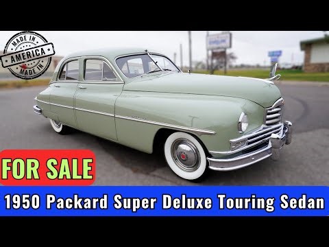 1950 Packard Super Deluxe Touring Sedan * FOR SALE * $15,980 * #usa #classiccars #carsforsale