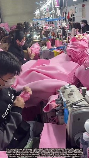 Scientific Principles Behind Modern Garment Factory Sewing Systems Lab