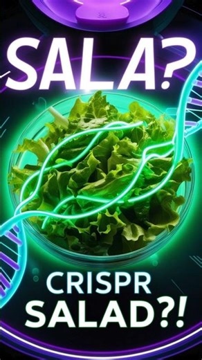 The World’s FIRST CRISPR Edited Salad 😳🥗 Future of Food!